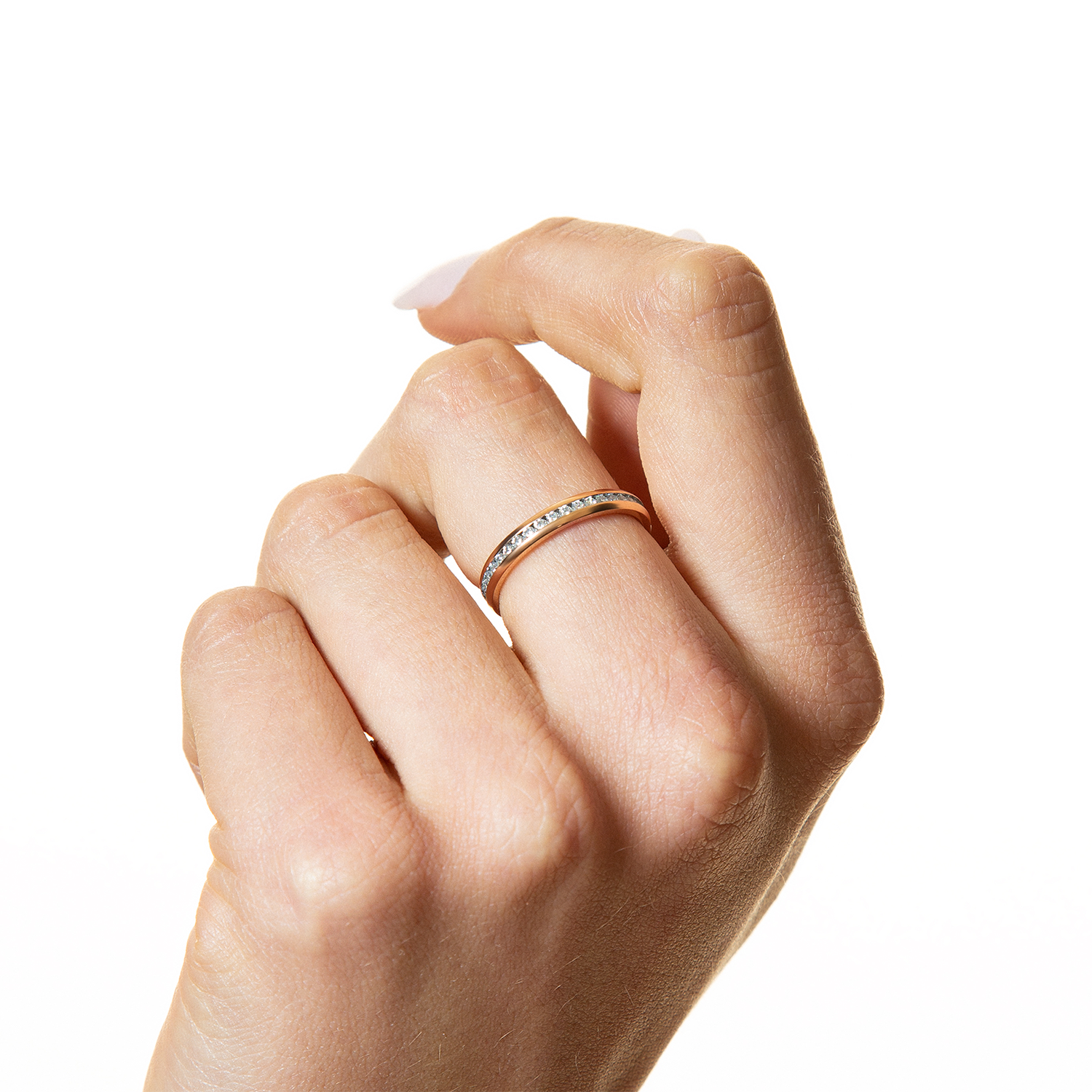xenox-partnerring-x2302-48-edelstahl-ros-mit-zirkonia-reihe image 2