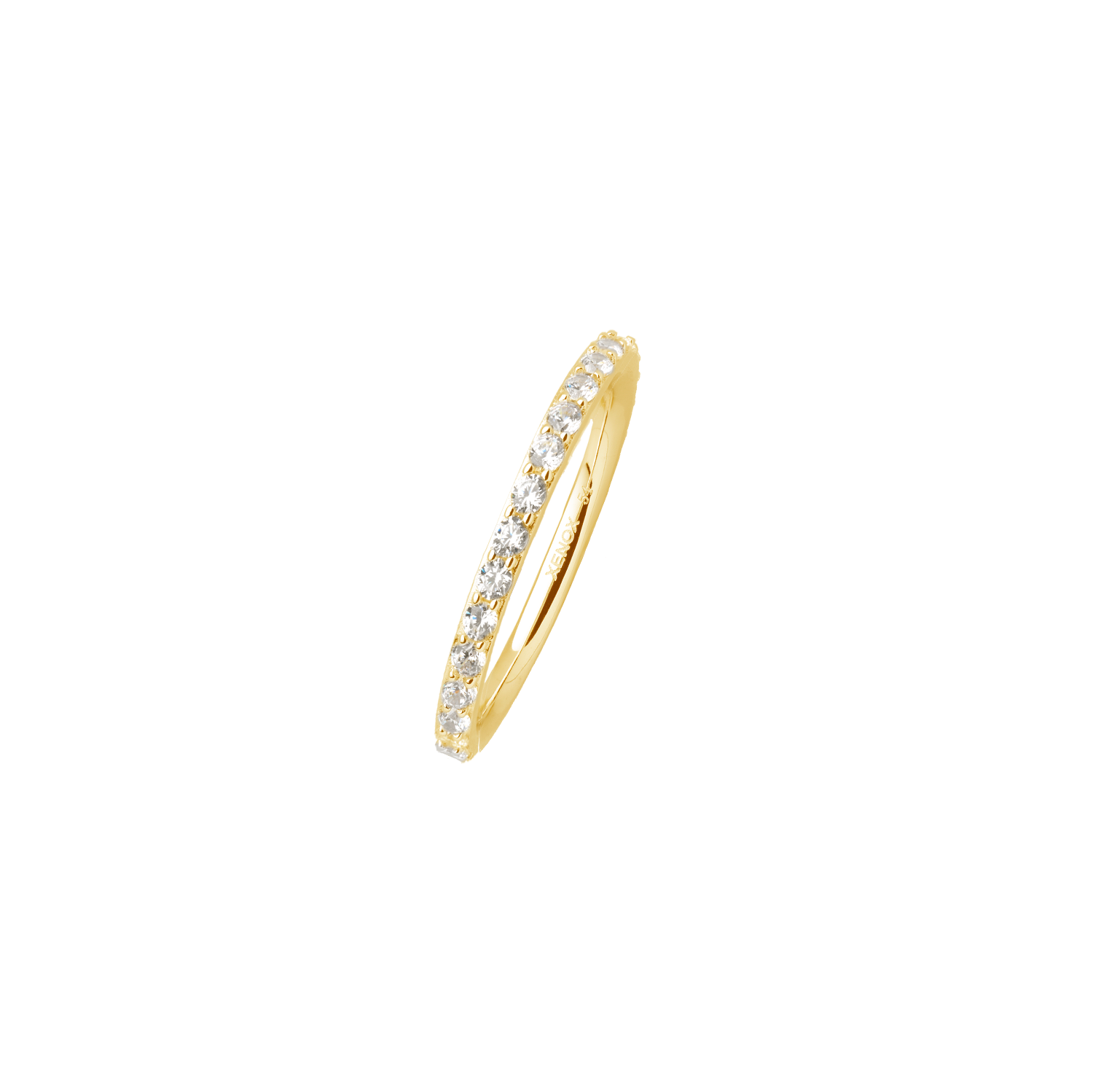 xenox-krappe-ring-925-sterlingsilber-rhodiniert-zirkonia image 2