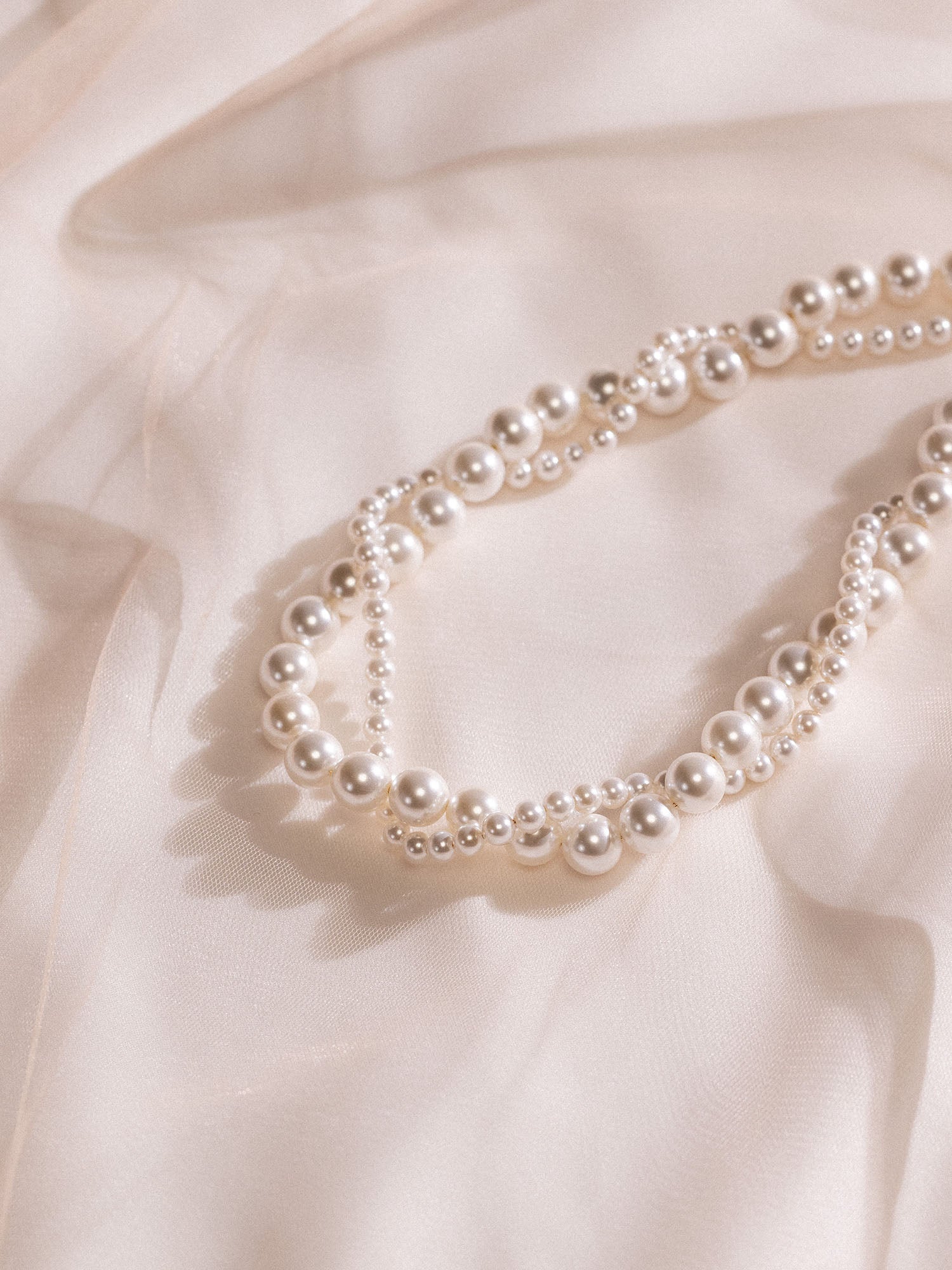 purelei-pearl-elegance-kette-zweireihig-muschelperle-40-45-cm image 7