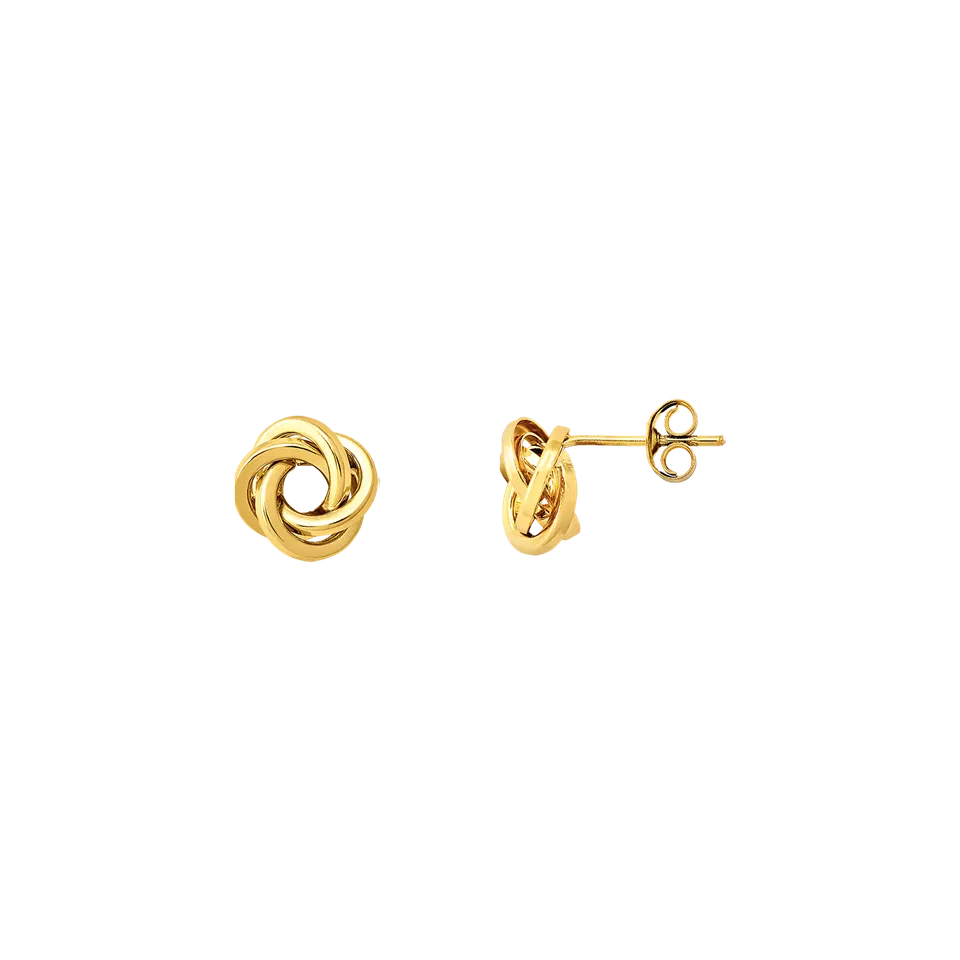 xenox-fine-ohrringe-585-gelbgold-zarte-ohrstecker image 1