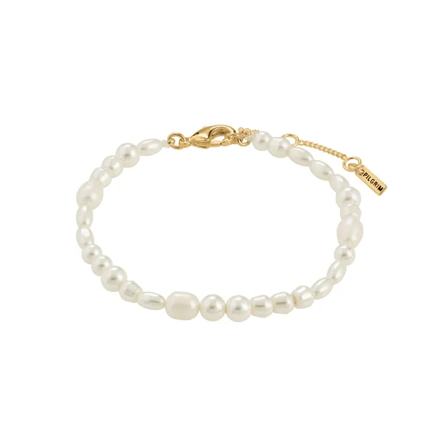 pilgrim-elliana-armband-goldplattiert-mit-s-wasserperlen image 1