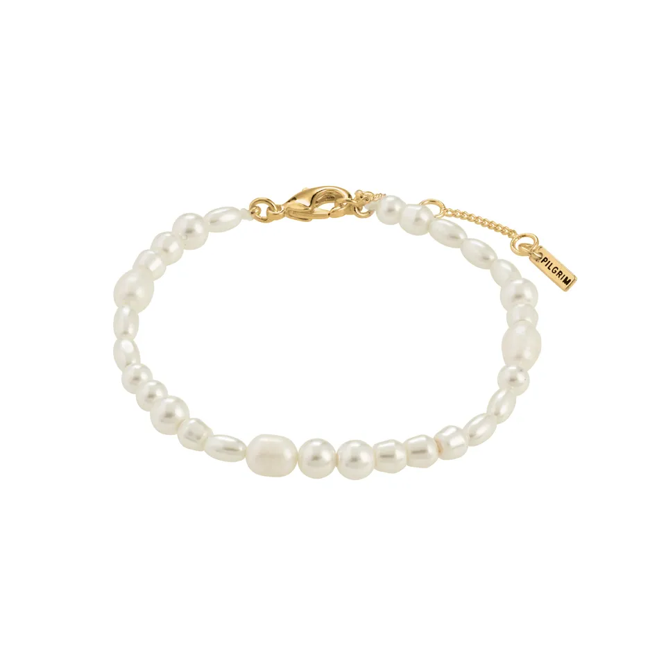 pilgrim-elliana-armband-goldplattiert-mit-s-wasserperlen image 1