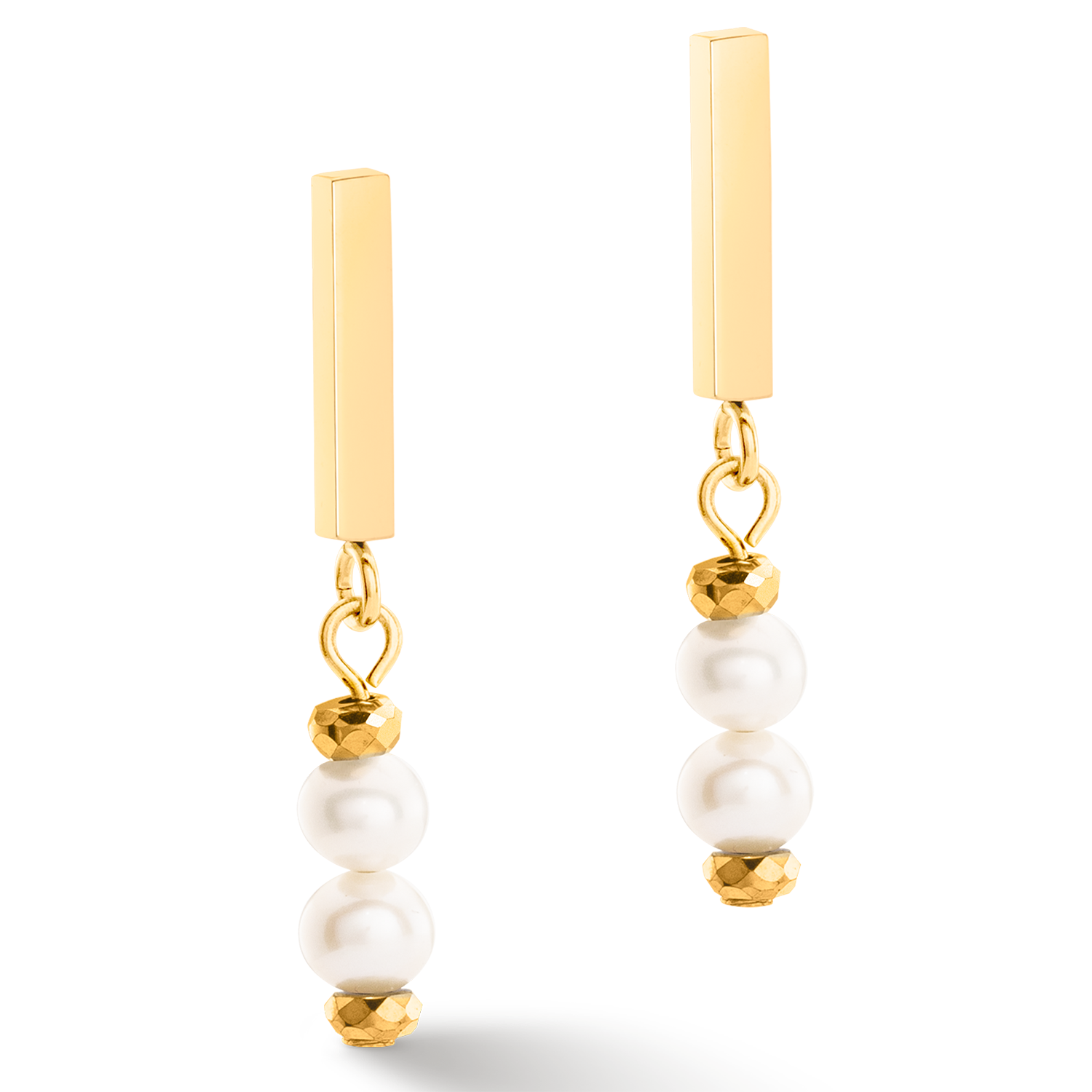 coeur-de-lion-ohrringe-shape-shifter-s-wasserperlen-gold-ohrstecker-edelstahl image 2