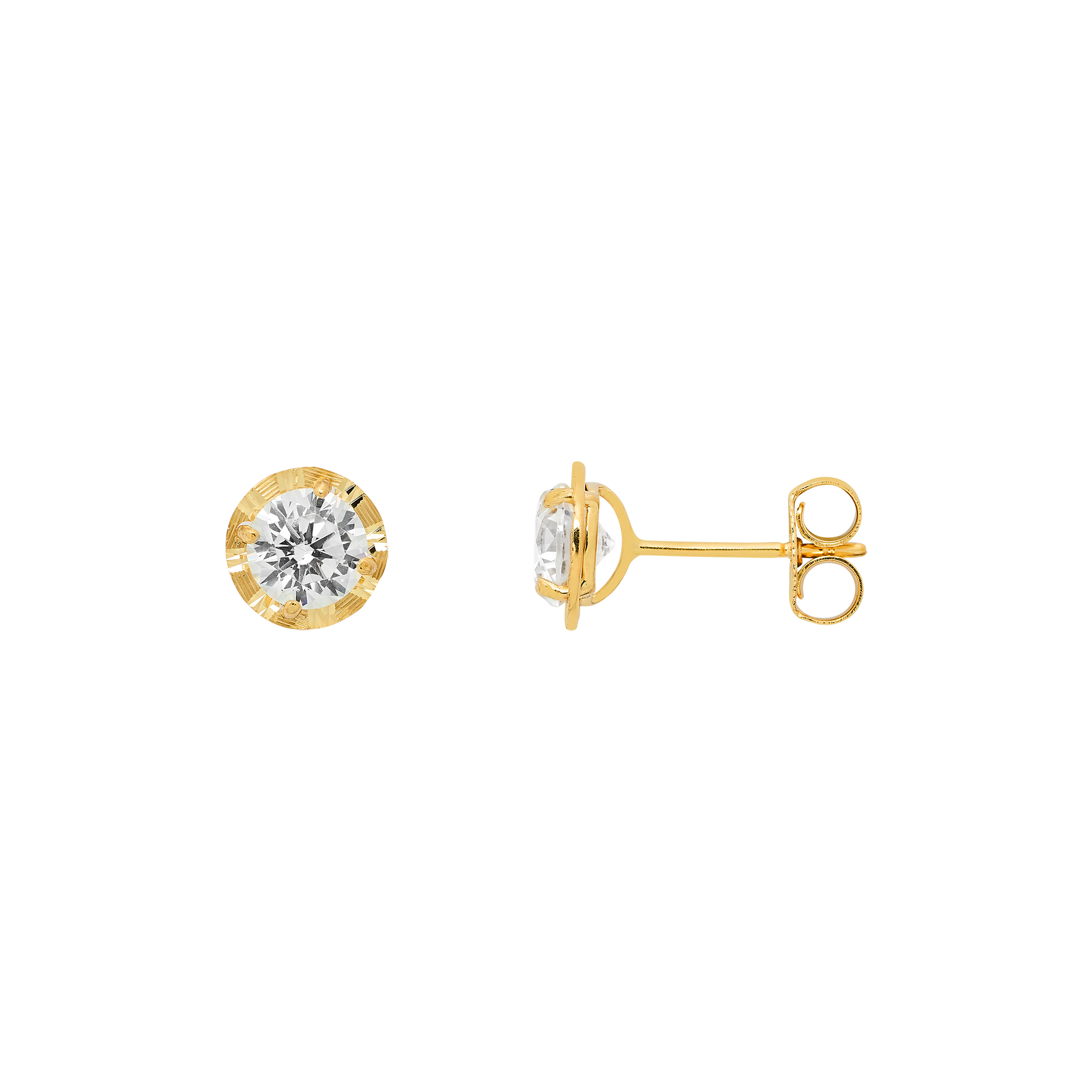 xenox-fine-ohrringe-585-gelbgold-mit-zirkonia-xg14k6092g image 1