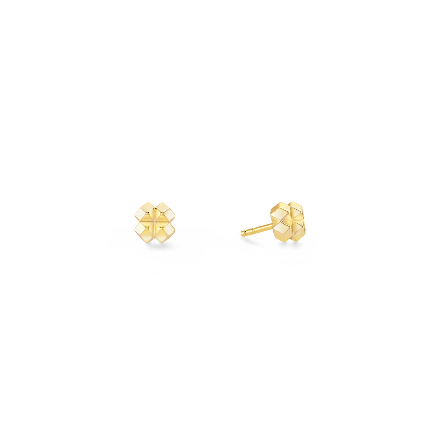 coeur-de-lion-statement-collection-spike-square-ohrringe-6-mm-gold image 2