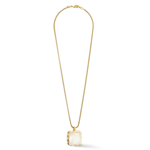 coeur-de-lion-halskette-amulett-spikes-square-jade-gold-wei image 1
