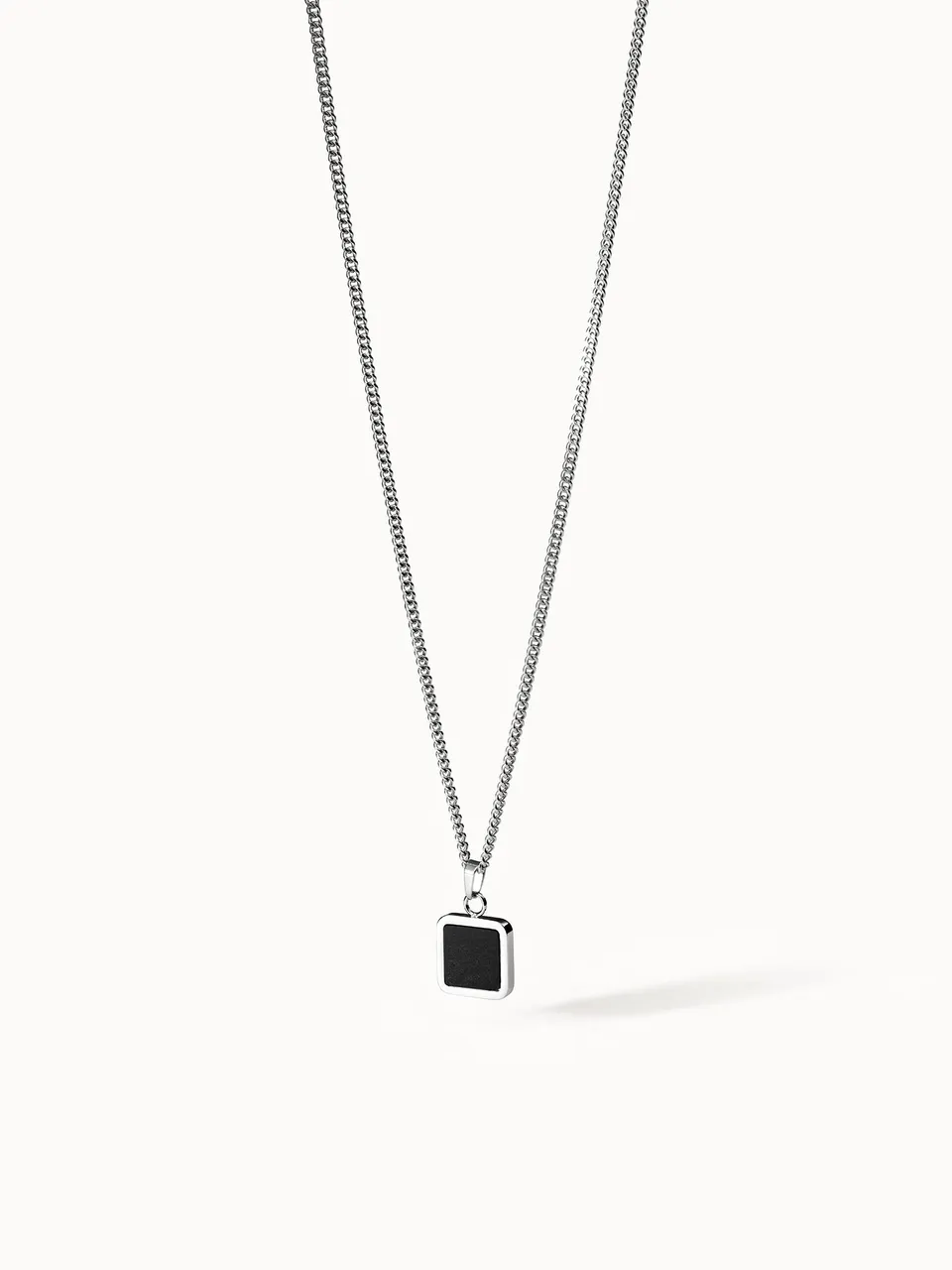 purelei-night-kette-herren-kette-edelstahl-mit-schwarzem-onyx-anh-nger-55-60-cm image 1