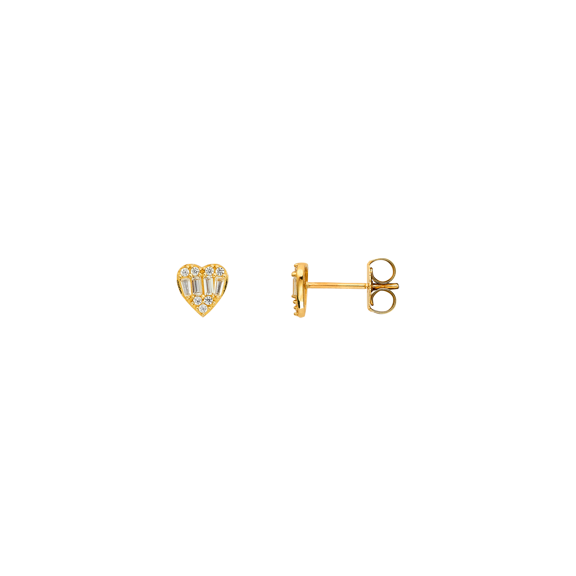 xenox-fine-heart-shine-ohrringe-xg14k4248g-585-gelbgold-mit-zirkonia image 1