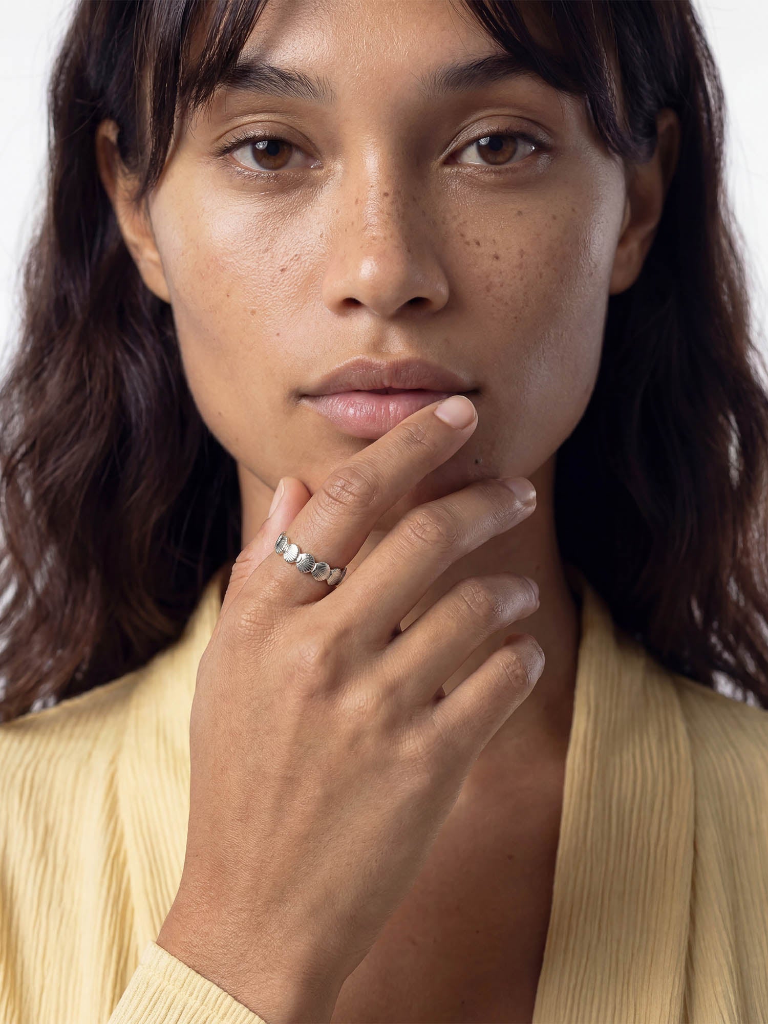 purelei-anniversary-ring-10-years-verstellbarer-muschel-ring-50-60 image 5