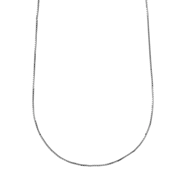 xenox-basic-halskette-925-sterlingsilber-rhodiniert-4 image 1