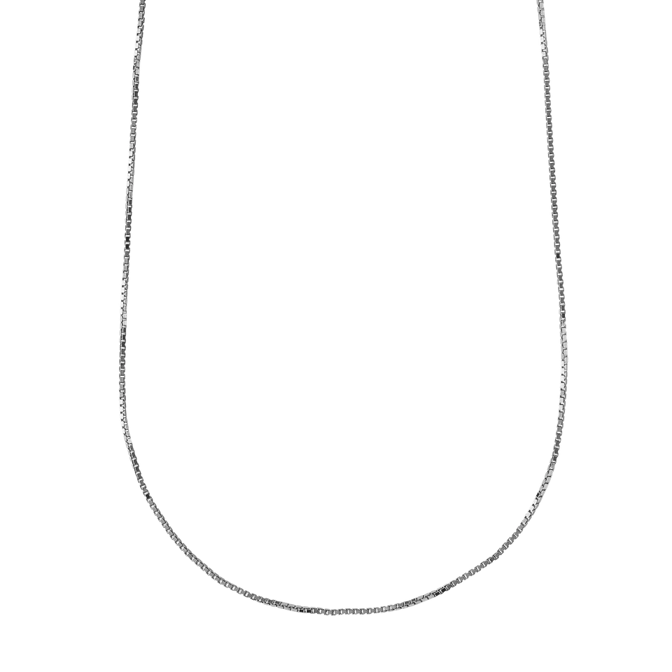 xenox-basic-halskette-925-sterlingsilber-rhodiniert-4 image 1