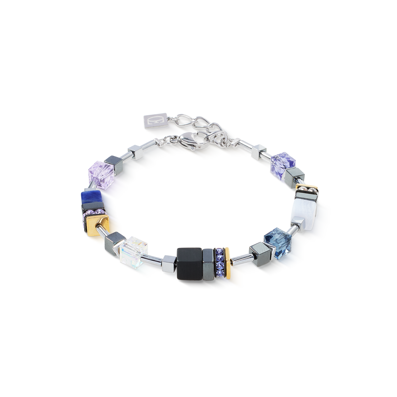 coeur-de-lion-armband-geocube-precious-motion-blue-moon-bicolor-sodalith-h-matit image 1