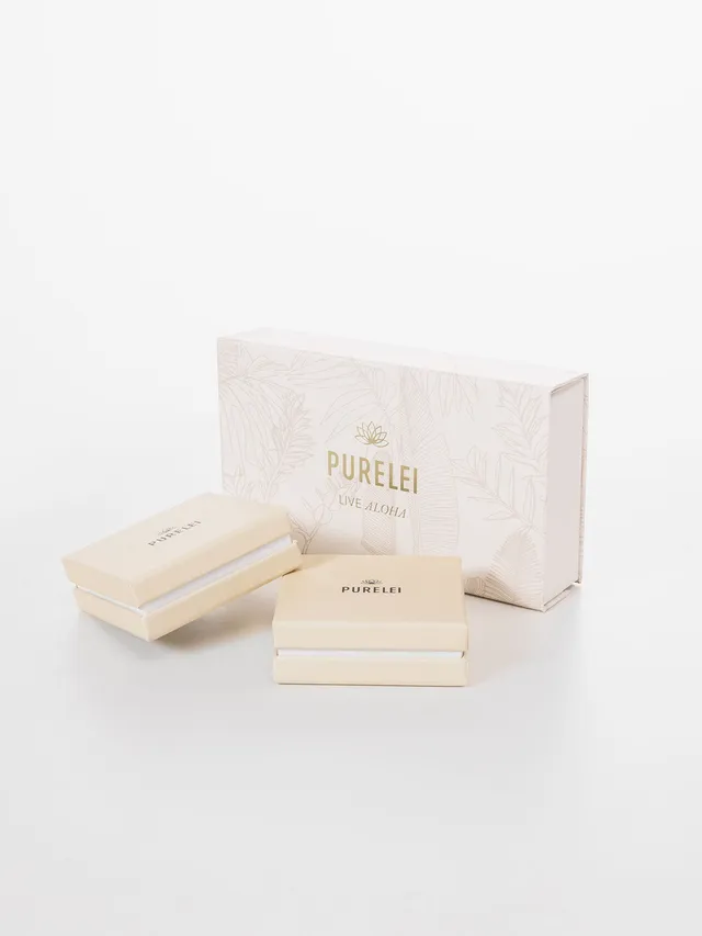 purelei-geschenkbox-mit-zwei-schmuckboxen-magnetbox-beige image 1