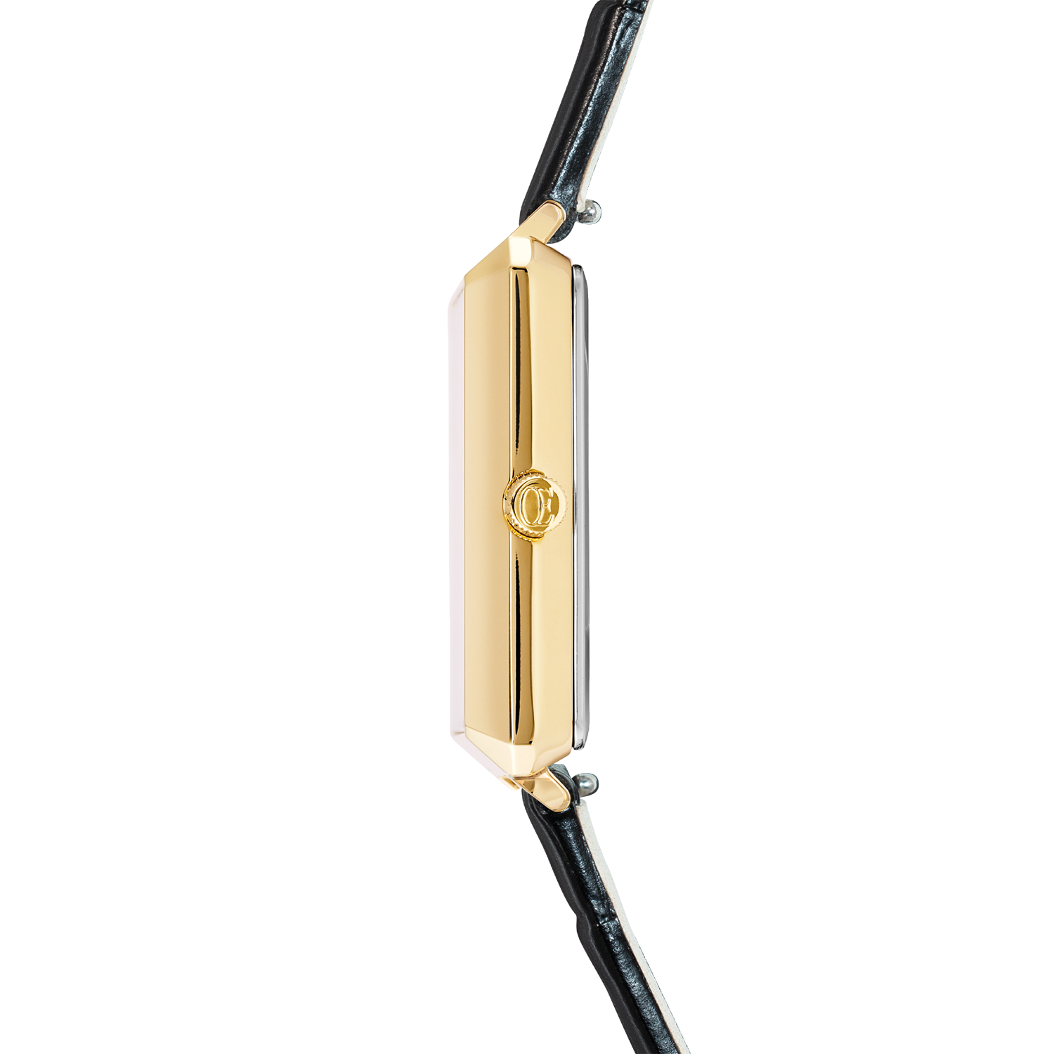 coeur-de-lion-iconic-cube-spikes-uhr-gold-leder-schwarz image 4