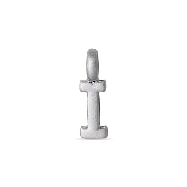 pilgrim-charm-anh-nger-buchstabe-i-versilbert image 1