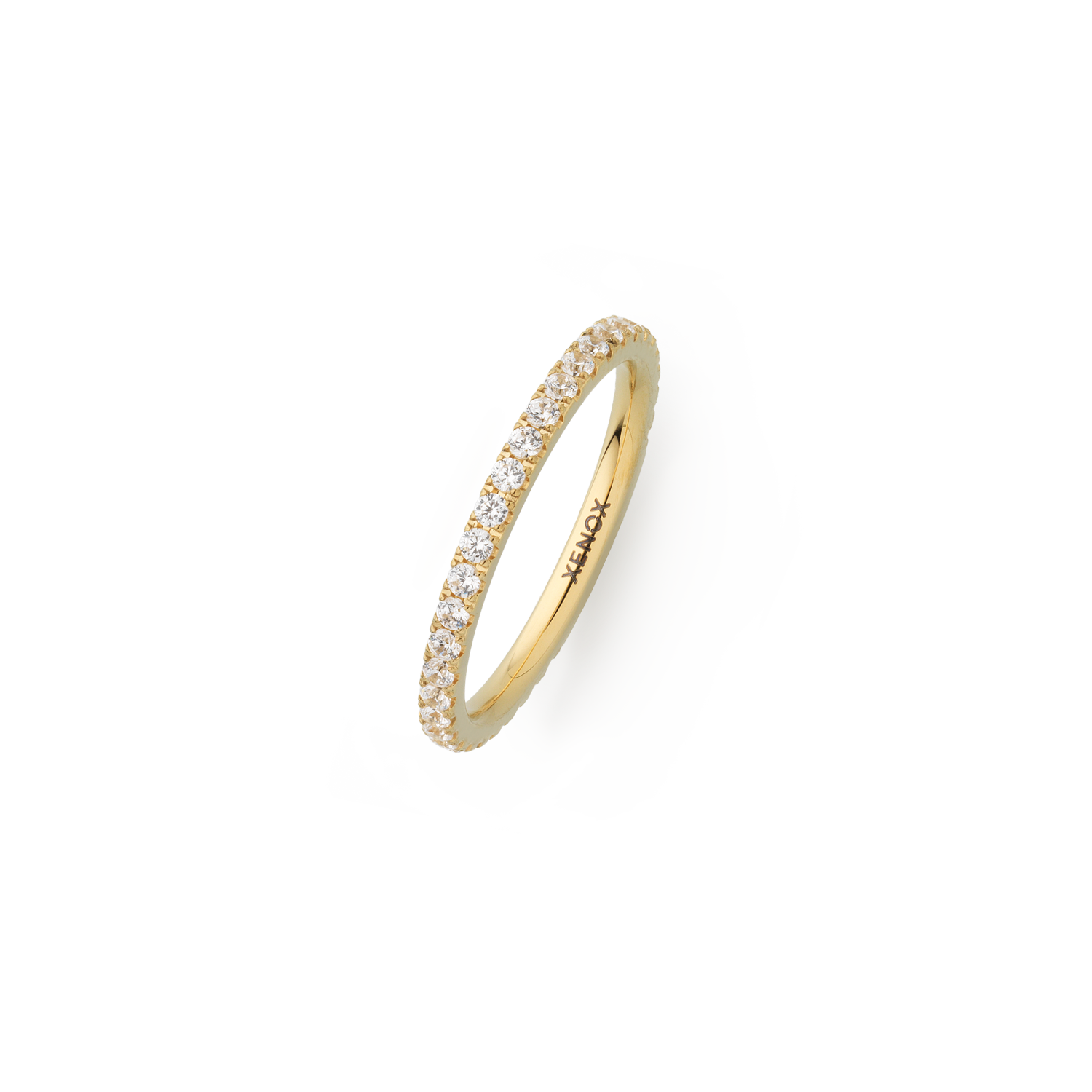 xenox-partnerring-edelstahl-ros-mit-zirkonia-steinen-x2300-48 image 2