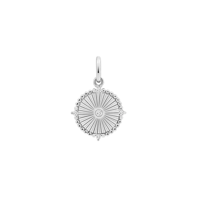 xenox-kompass-charm-925-sterlingsilber-rhodiniert-xs10546 image 1