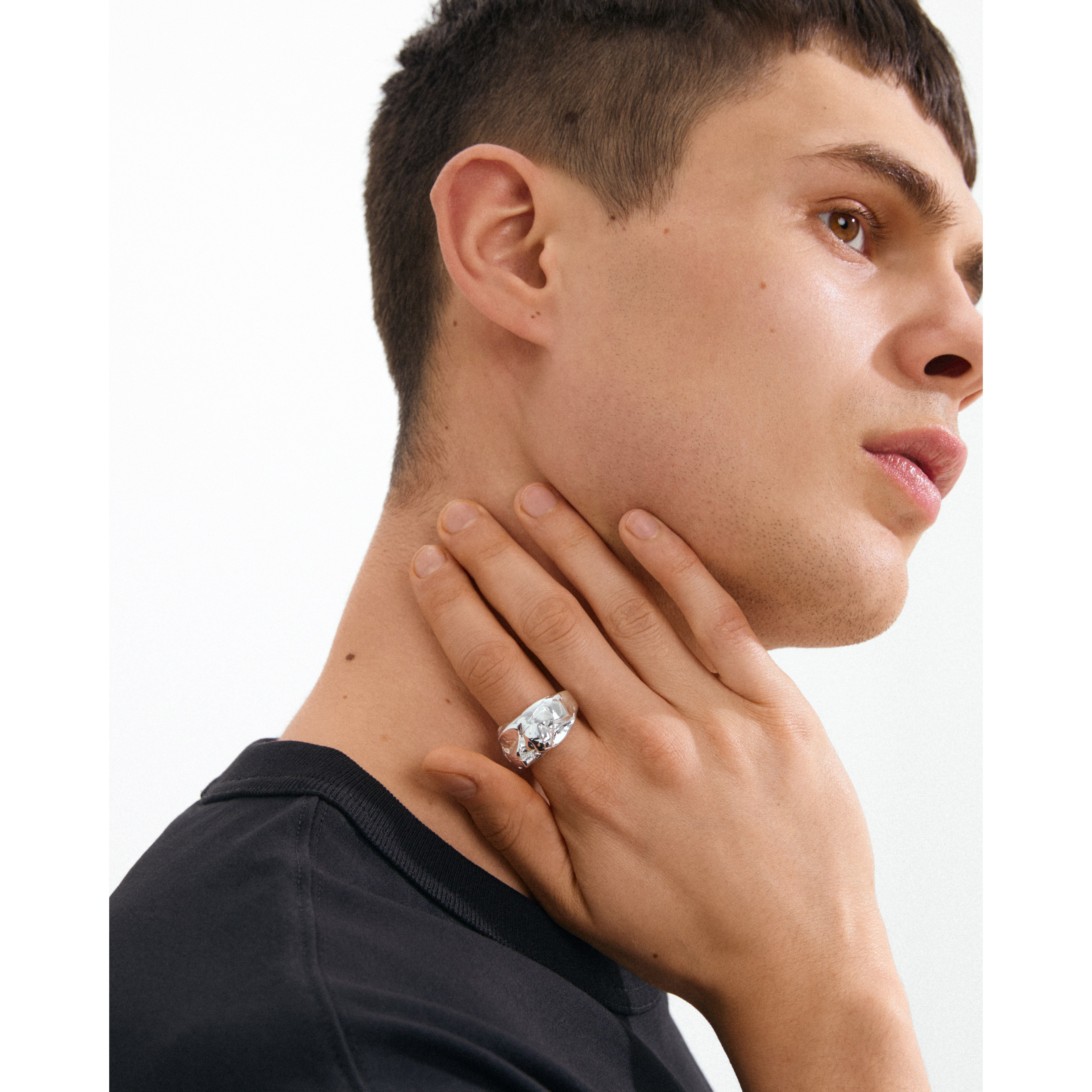 pilgrim-lior-ring-versilbert-verstellbar image 2