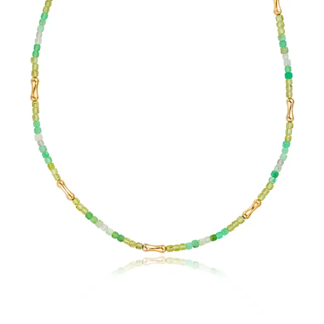 julie-julsen-loving-stones-kette-132-gr-ne-edelsteine-chrysopras-peridot-labrado image 1