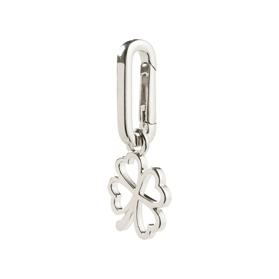 pilgrim-charm-kleeblatt-anh-nger-versilbert-vierbl-ttriges-kleeblatt image 1