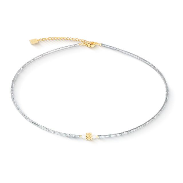 coeur-de-lion-edge-grace-halskette-silber-gold image 1