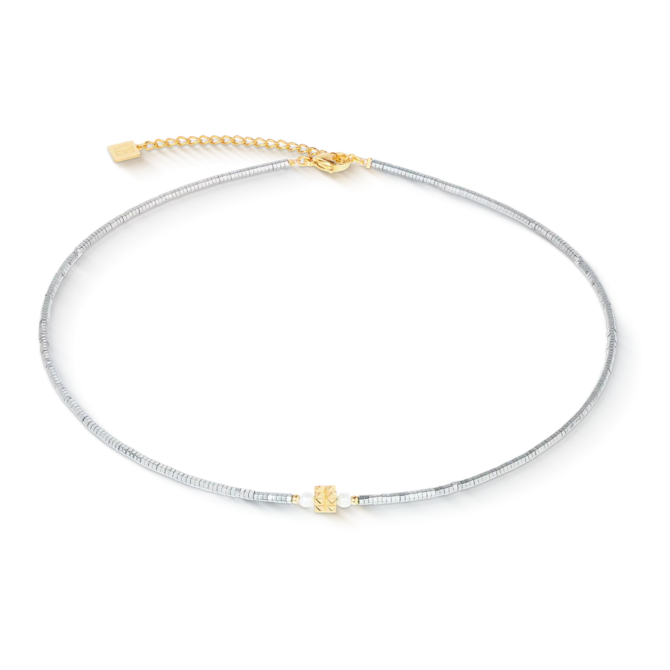 coeur-de-lion-edge-grace-halskette-silber-gold image 1