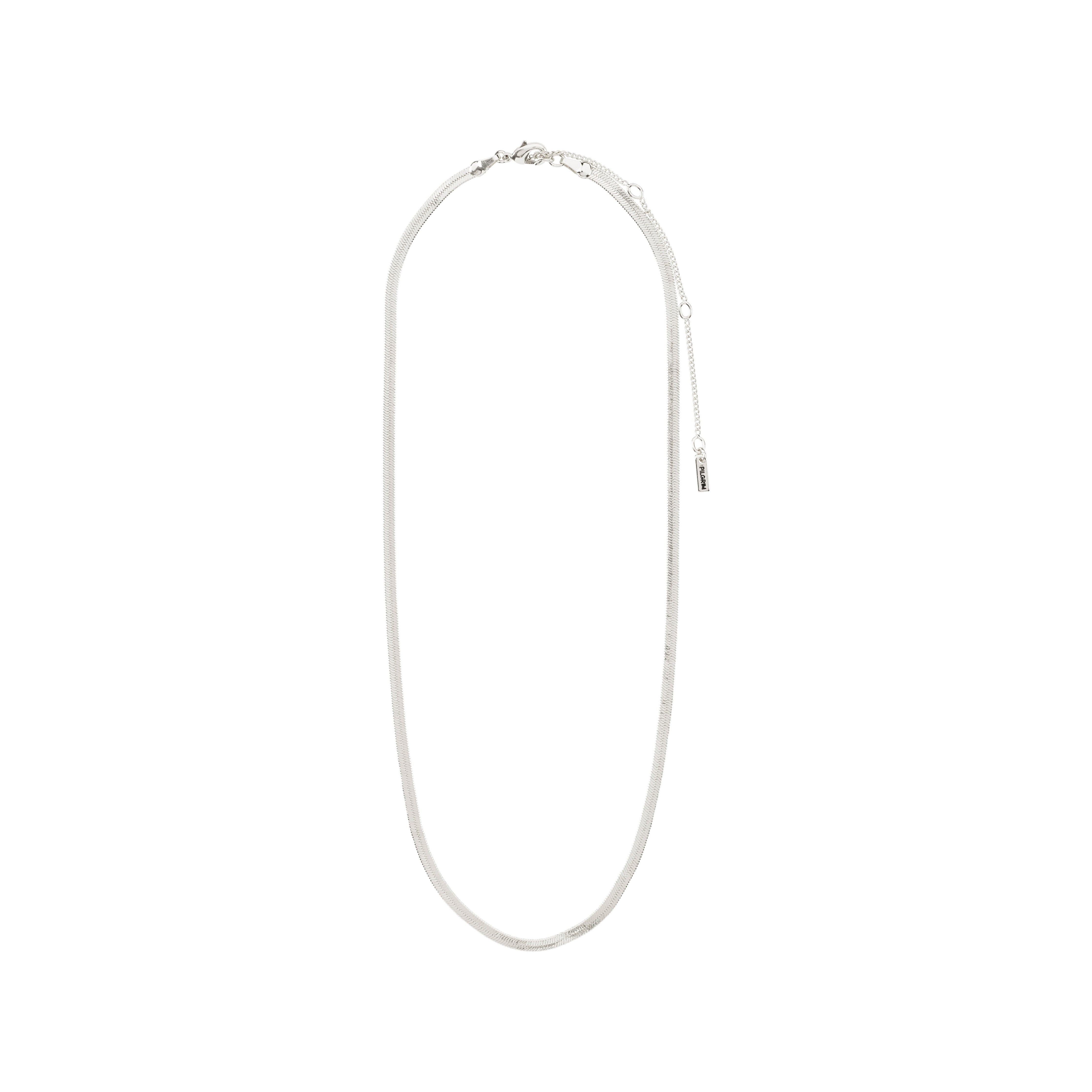 pilgrim-joanna-flache-schlangenkette-40-9-cm-versilbert image 4