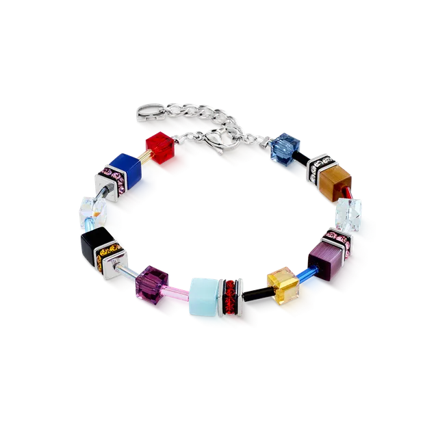 coeur-de-lion-geocube-iconic-armband-love-energy-silber-multicolor image 1
