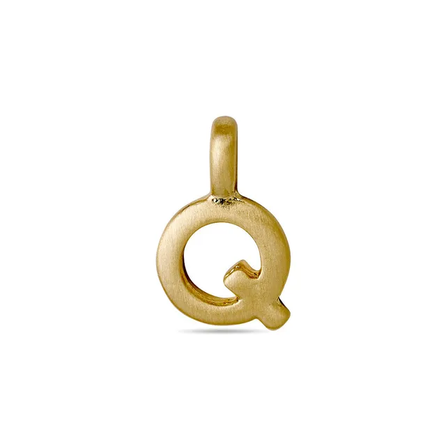 pilgrim-charm-q-anh-nger-buchstabe-vergoldet image 1