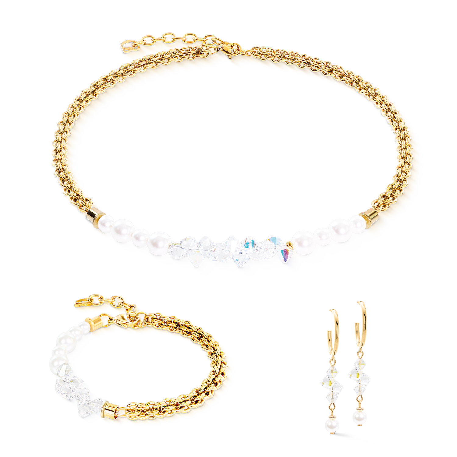 coeur-de-lion-dancing-crystals-fusion-gold-armband image 3