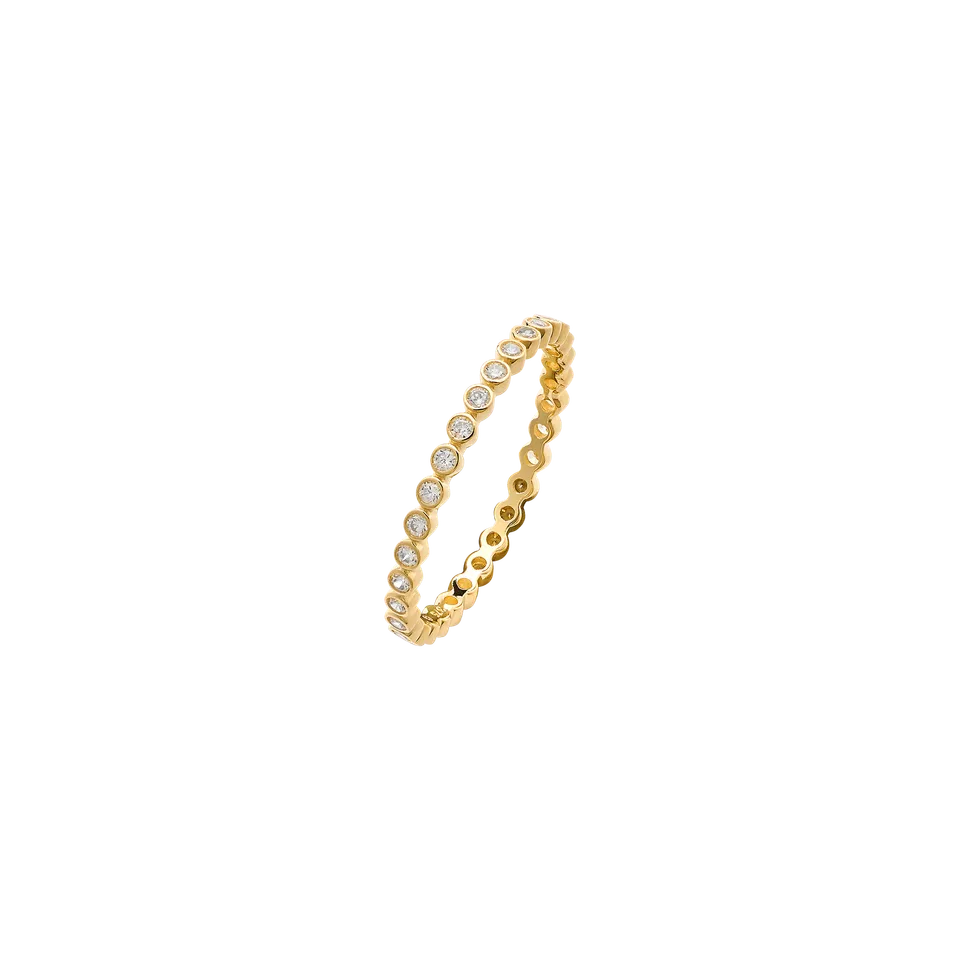 xenox-fine-luna-ring-585-gelbgold-mit-zirkonia image 1