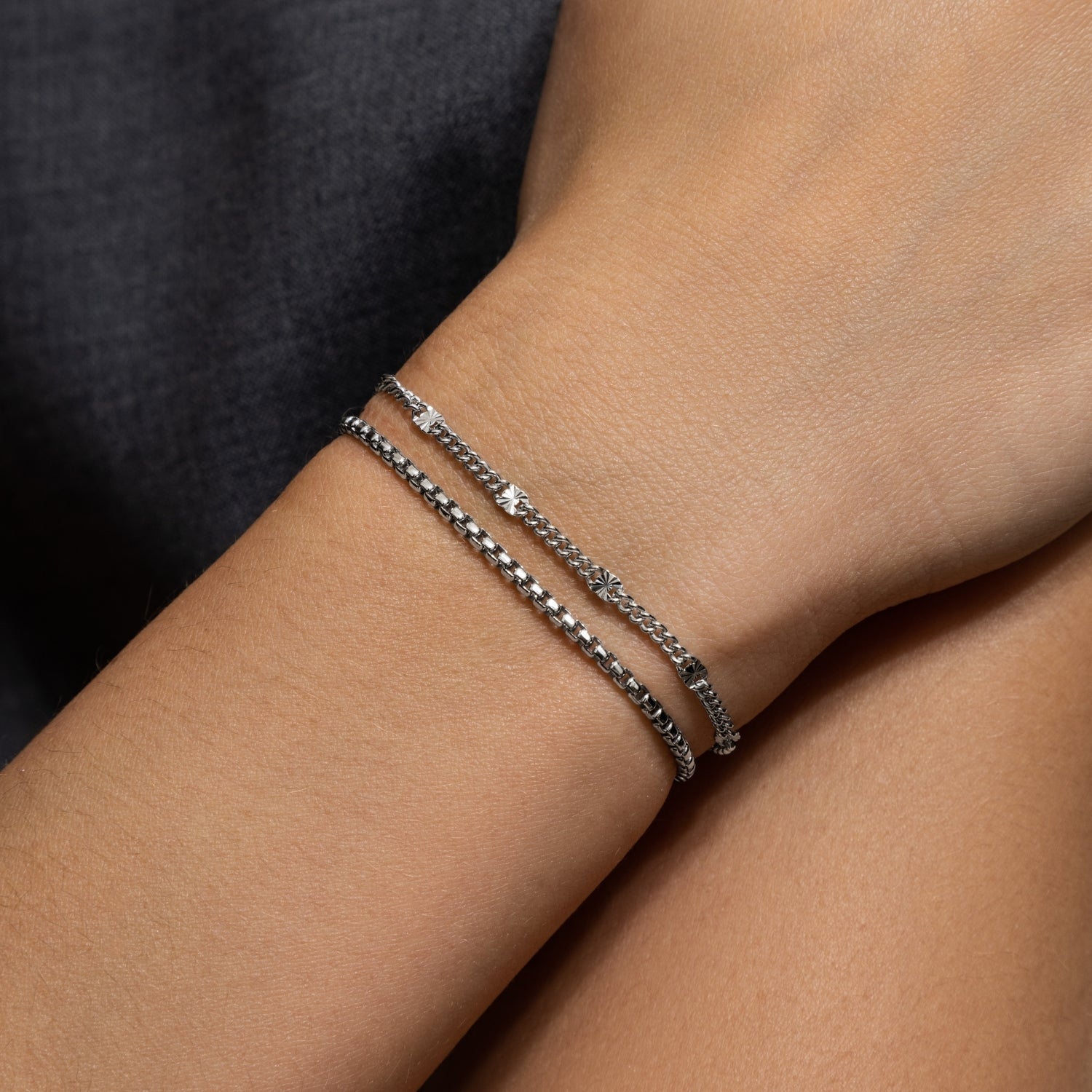xenox-basic-armband-kbo021-16-925-sterlingsilber-rhodiniert image 3