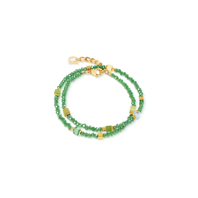 coeur-de-lion-joyful-colours-flex-armband-gold-gr-n image 1