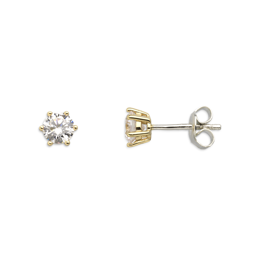 xenox-krappe-ohrringe-925-sterlingsilber-rhodiniert-zirkonia image 2
