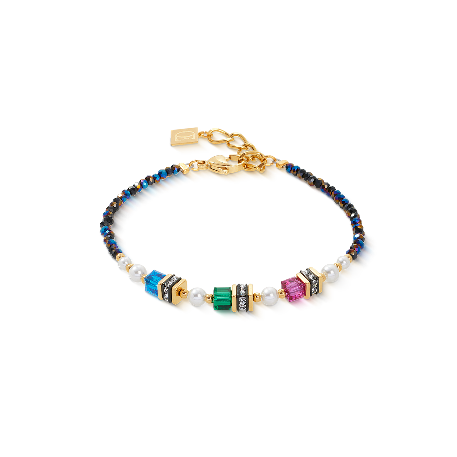 coeur-de-lion-armband-sparkling-princess-couture-crystal-pearls-swarovski-krista image 1