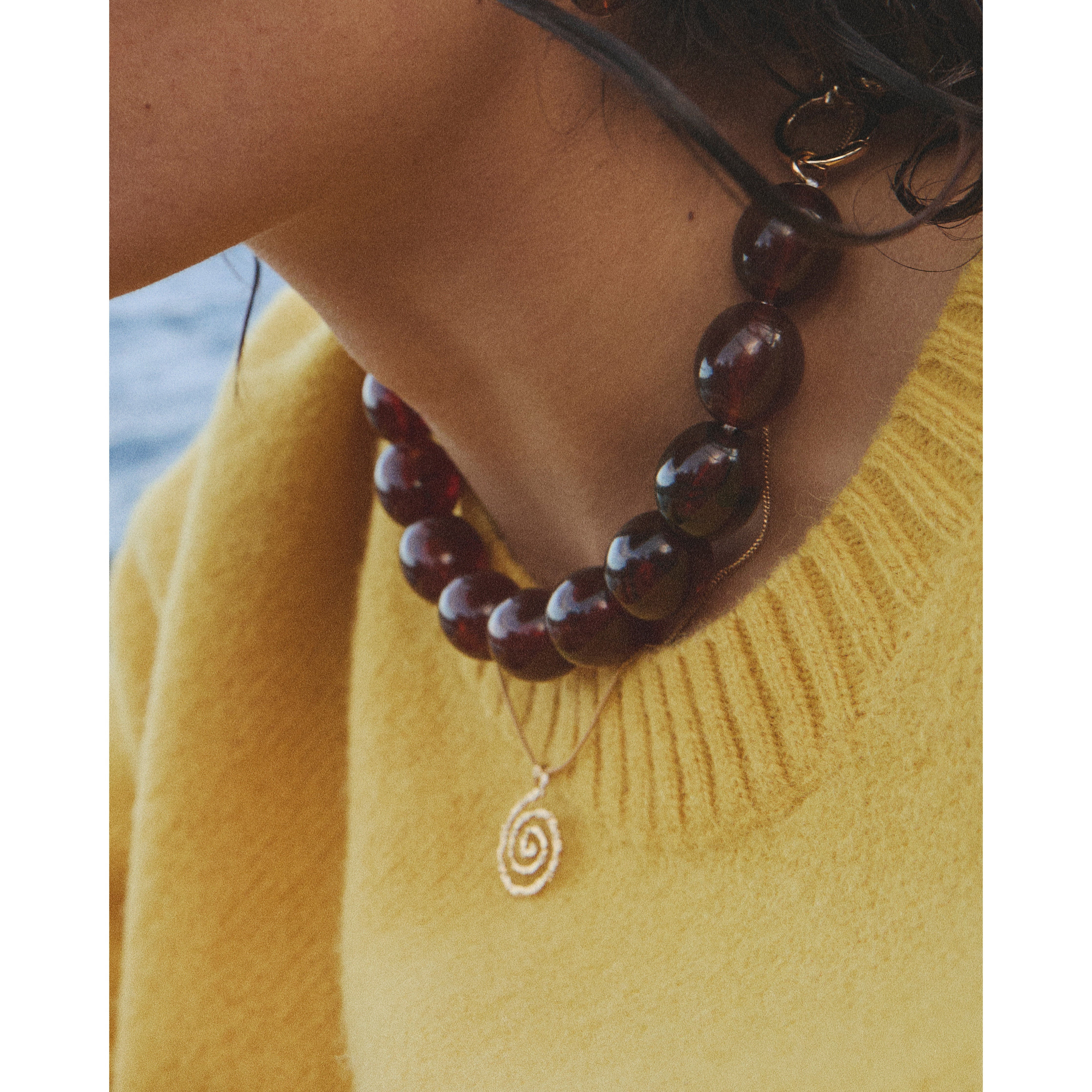 pilgrim-still-halskette-vergoldet-mit-spiral-anh-nger image 6