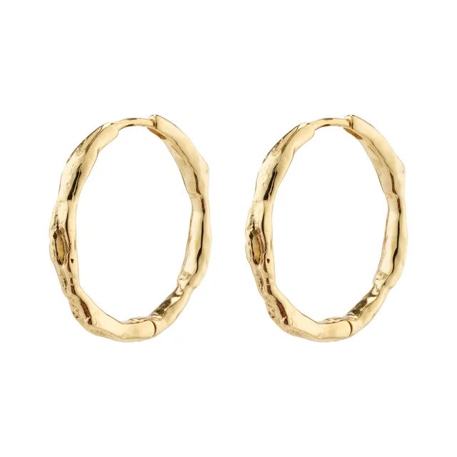 pilgrim-eddy-creolen-organisch-gold-plated image 1