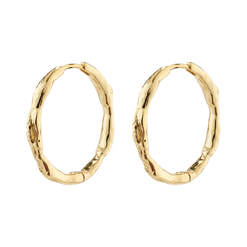 pilgrim-eddy-creolen-organisch-gold-plated image 1