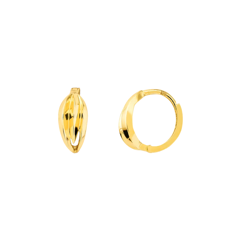 xenox-fine-creolen-585-gelbgold image 1