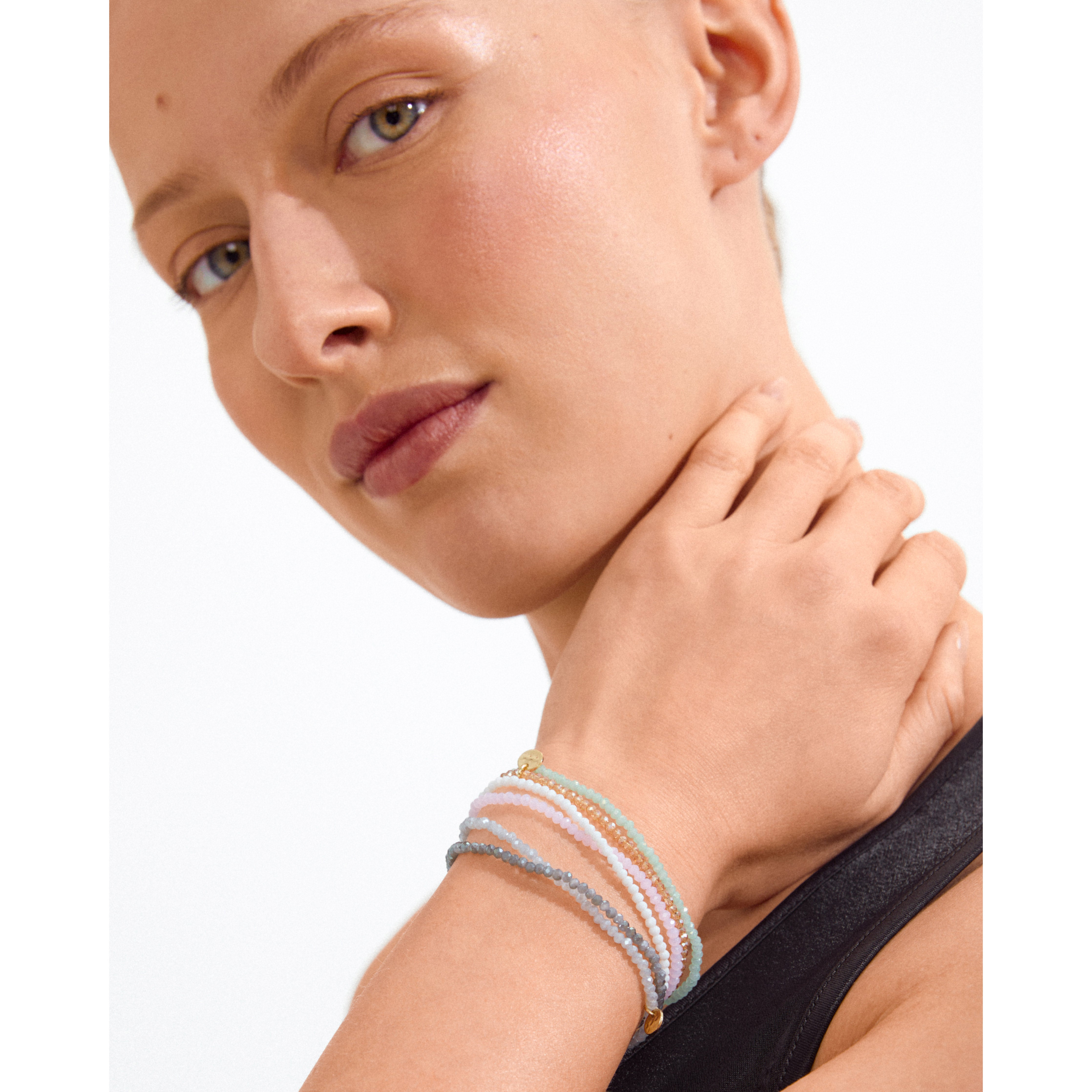 pilgrim-indie-armband-gr-n-goldplattiert-17-cm image 4