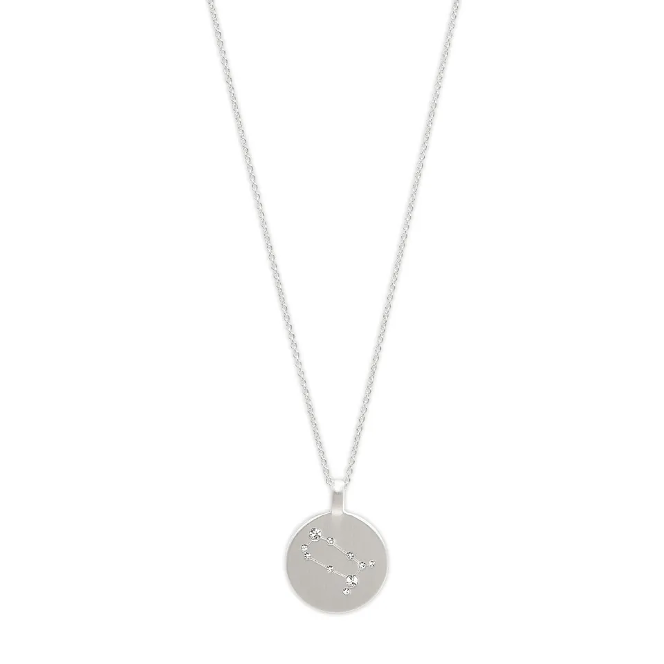 pilgrim-gemini-sternzeichen-kette-versilbert image 1
