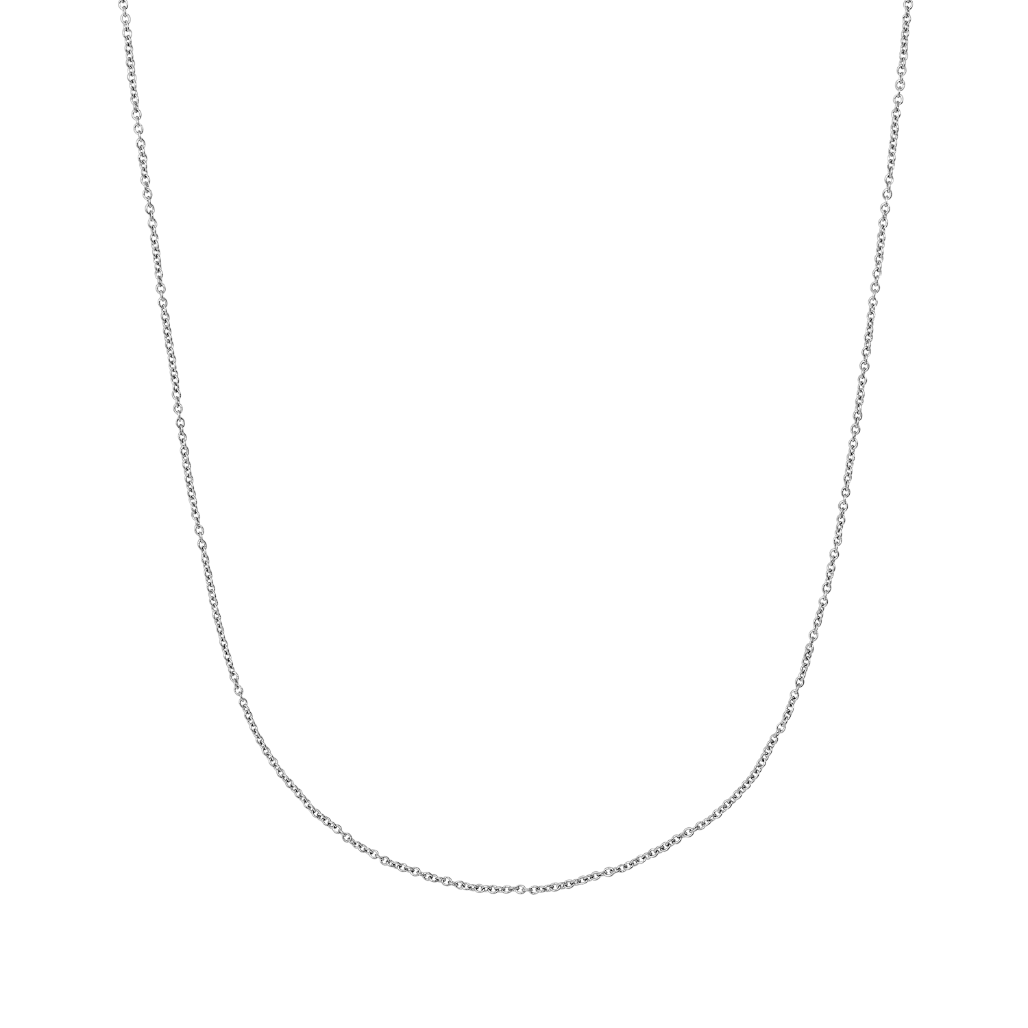 xenox-fine-basic-halskette-585-wei-gold-layering-kette image 1