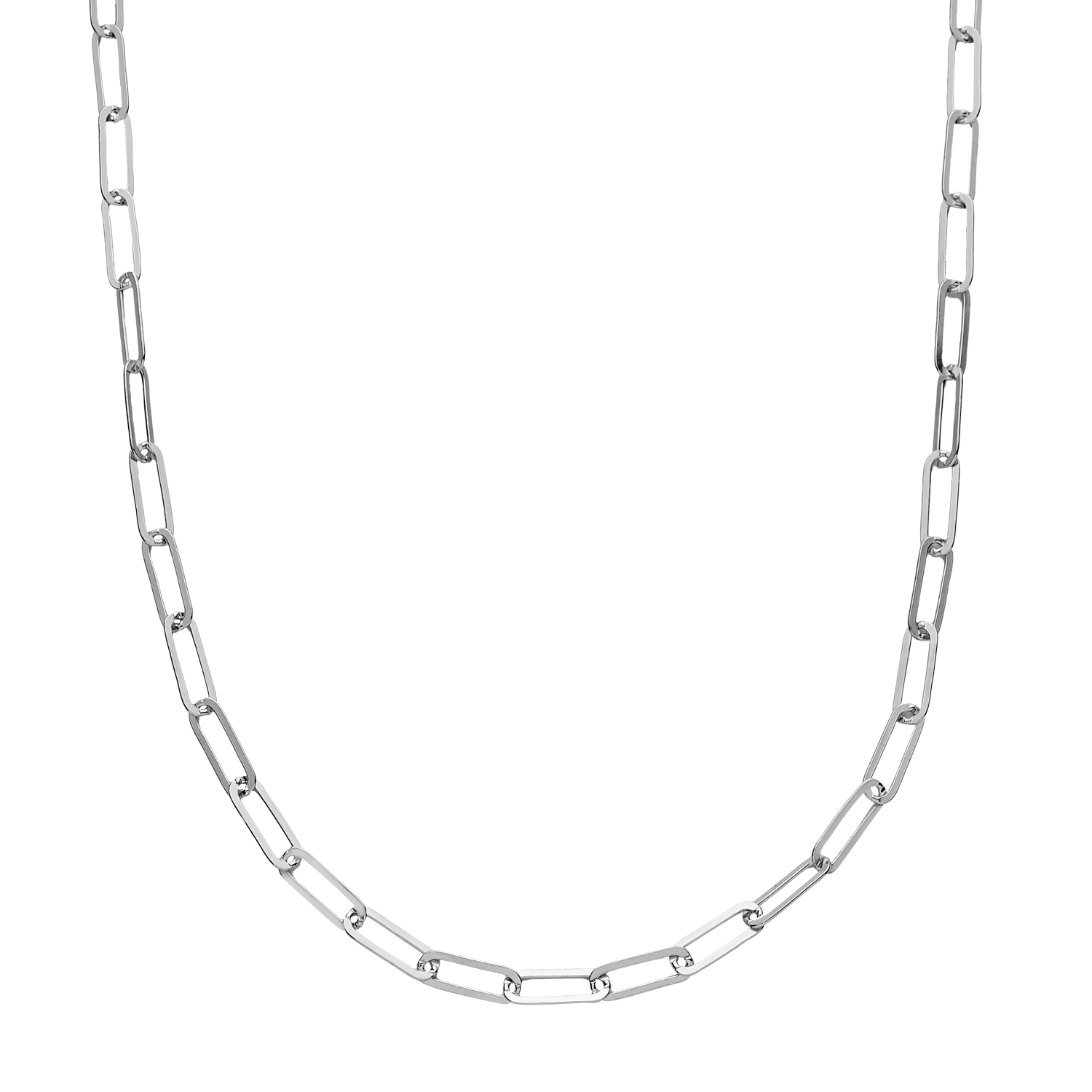 xenox-basic-halskette-925-sterlingsilber-rhodiniert-kmo032-45 image 1