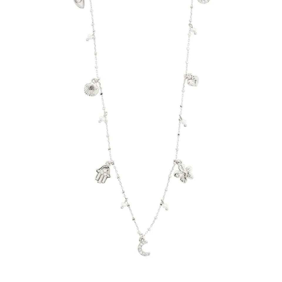 pilgrim-prucence-charm-halskette-versilbert-mit-symbol-anh-ngern-und-s-wasserper image 1