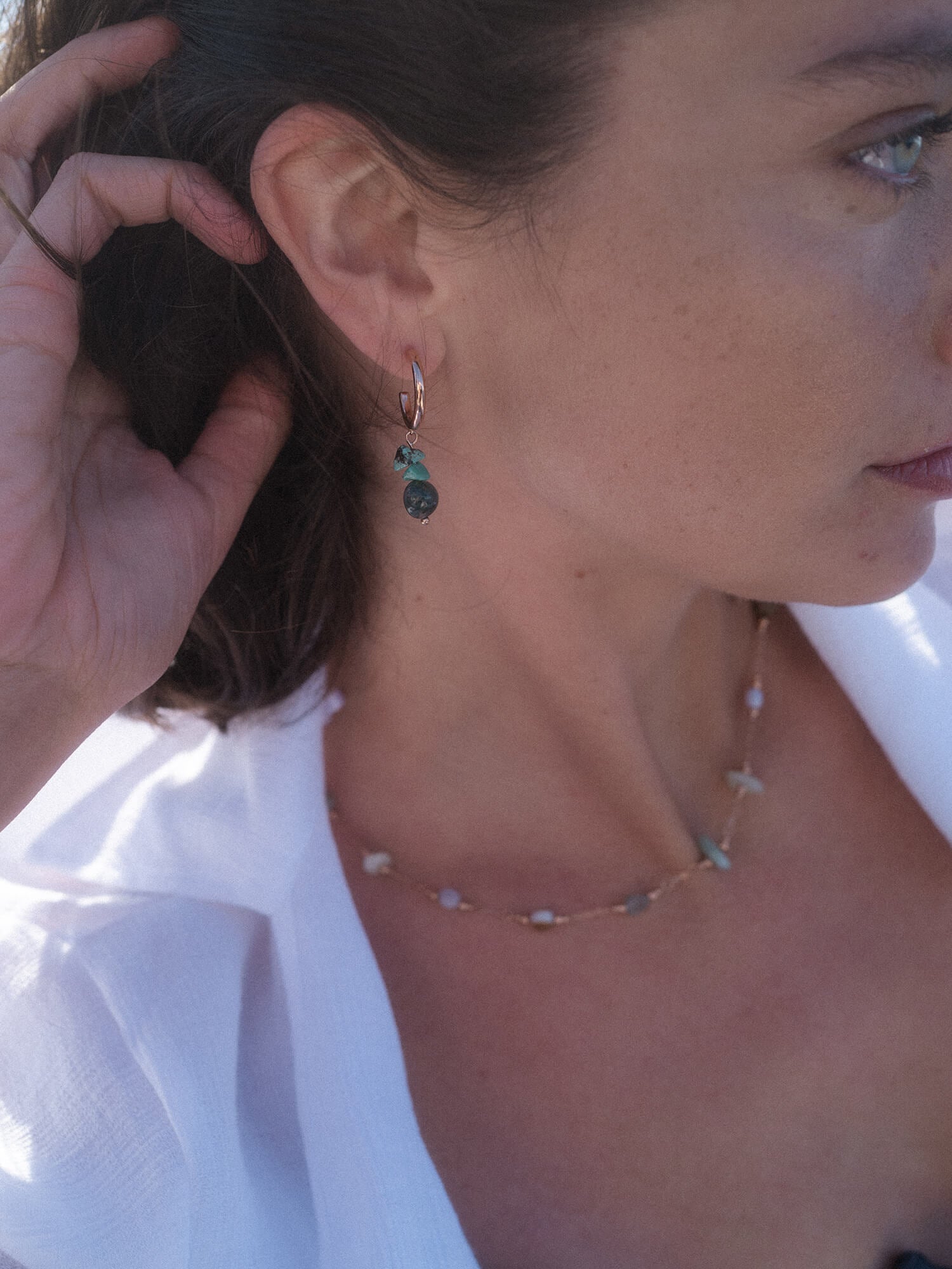 purelei-island-dream-ohrringe-creolen-mit-amazonit-achat-und-jade image 7