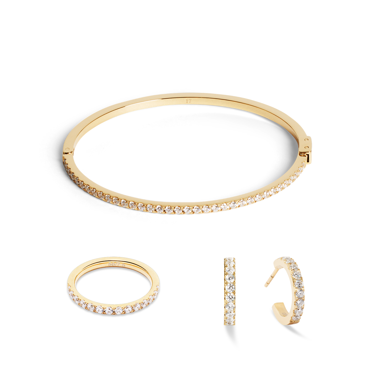 coeur-de-lion-eternal-love-ring-gold-kristall image 3