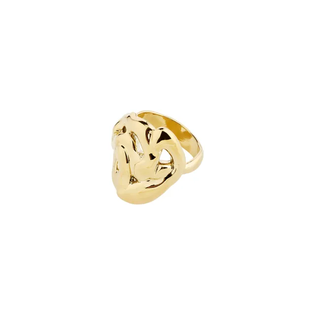 pilgrim-luca-ring-gold-plated-verstellbar image 1