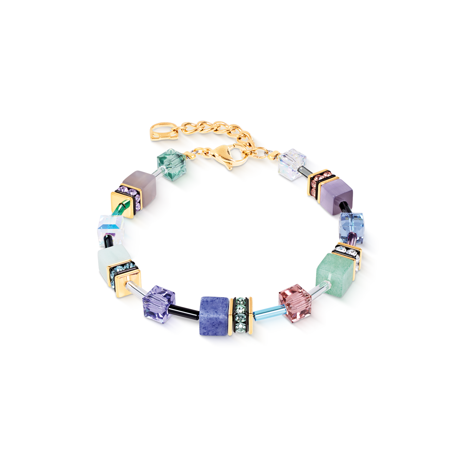 coeur-de-lion-geocube-iconic-precious-armband-pastel-garden image 1