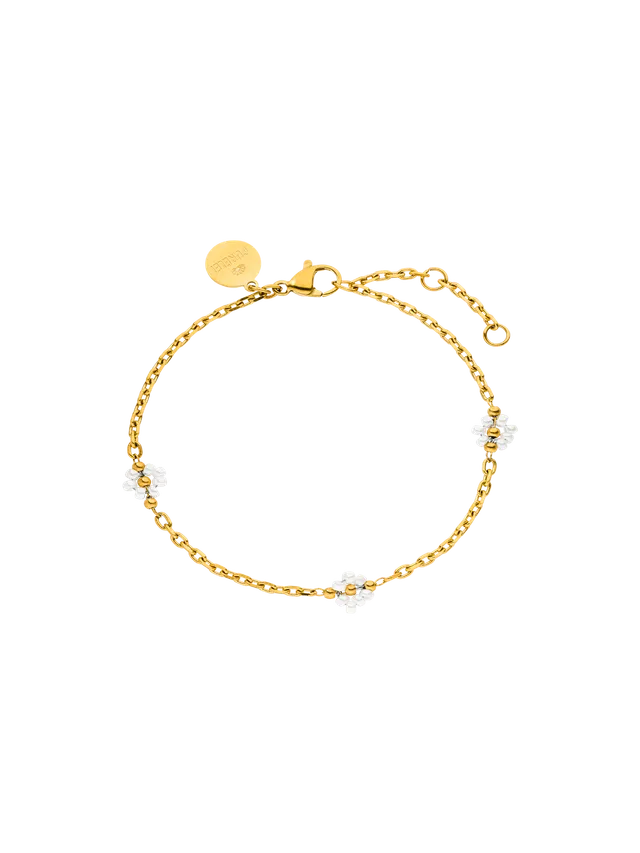 purelei-linen-blossom-anklet-fu-kette-mit-glasperlen-blumen-in-gold-silber-ros-g image 1