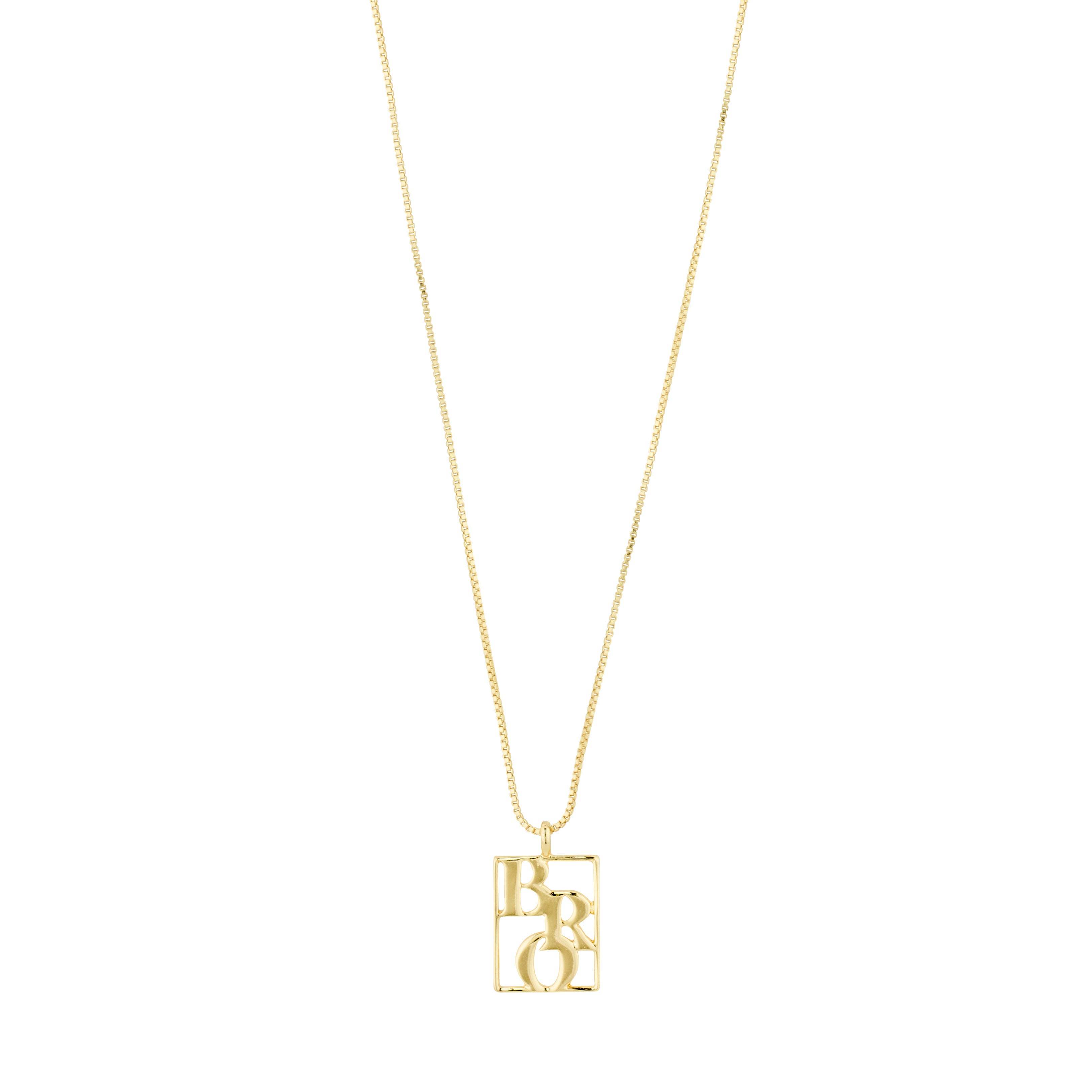 pilgrim-love-tag-bro-halskette-vergoldet-40-12-cm image 1